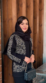 کت گندم مزونی طرحدار مهمانی